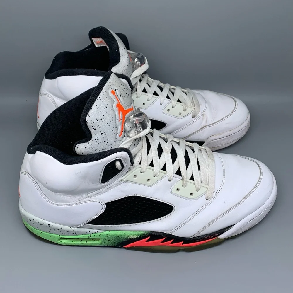 Air‎ Jordan 5 Retro Poison Green Shoes Men’s Sz 13